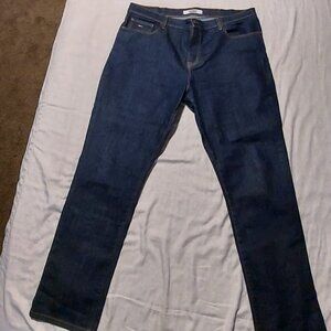 Tommy Hilfiger dark wash regular fit 40x32 jeans